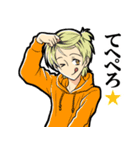 マイペース男子。（個別スタンプ：6）