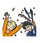 マイペース男子。（個別スタンプ：16）