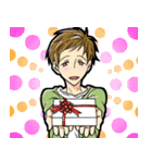 マイペース男子。（個別スタンプ：18）
