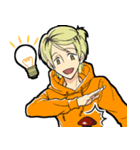 マイペース男子。（個別スタンプ：20）
