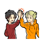 マイペース男子。（個別スタンプ：33）
