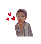 乱暴な少年 (English Version)（個別スタンプ：1）