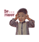 乱暴な少年 (English Version)（個別スタンプ：14）