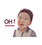 乱暴な少年 (English Version)（個別スタンプ：15）