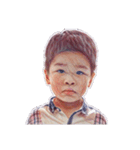 乱暴な少年 (English Version)（個別スタンプ：24）