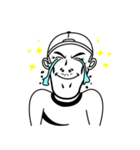 Over Gesture Capman（個別スタンプ：10）