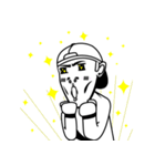 Over Gesture Capman（個別スタンプ：17）