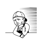 Over Gesture Capman（個別スタンプ：19）