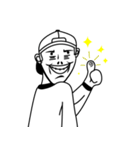 Over Gesture Capman（個別スタンプ：21）