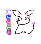 へのへのうさぎ（個別スタンプ：7）