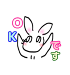 へのへのうさぎ（個別スタンプ：30）