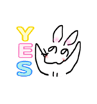 へのへのうさぎ（個別スタンプ：32）