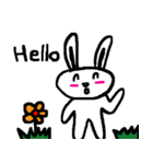 I am a Cutey Rabbit（個別スタンプ：1）