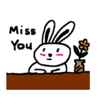 I am a Cutey Rabbit（個別スタンプ：2）