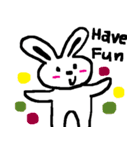 I am a Cutey Rabbit（個別スタンプ：5）