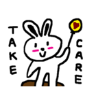 I am a Cutey Rabbit（個別スタンプ：6）