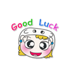 Miss. Fadee.. Good luck ^^！（個別スタンプ：35）