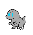 gray Dinosaur（個別スタンプ：1）