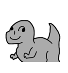 gray Dinosaur（個別スタンプ：8）