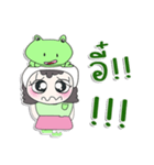 ^_^！！ My name is Nutji.. Frog. ！（個別スタンプ：39）