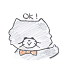 ねこのエッグハムくん（個別スタンプ：5）