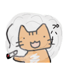 ずぼらな猫（個別スタンプ：7）