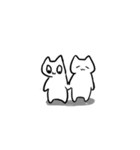 オタクな猫二匹 2（個別スタンプ：31）