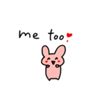 ぴんくなうさたん（個別スタンプ：11）