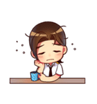 かわいいパイロット（個別スタンプ：8）
