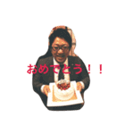 山田が作る阿部と大石のスタンプ（個別スタンプ：7）