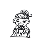 落書き風かがり専用スタンプ（個別スタンプ：2）