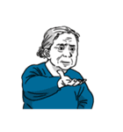 cute grandmother sticker.（個別スタンプ：14）