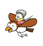cute grandmother sticker.（個別スタンプ：17）