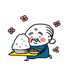 cute grandmother sticker.（個別スタンプ：24）