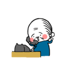 cute grandmother sticker.（個別スタンプ：26）