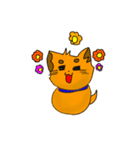 皆と友達になるゴロ犬（個別スタンプ：1）