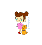 皆と友達になるゴロ犬（個別スタンプ：27）