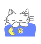 スペシャルな手描きの猫であります。（個別スタンプ：7）