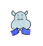 hippo stickers（個別スタンプ：13）