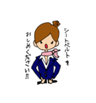 客室乗務員スタンプ（個別スタンプ：7）