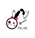 アモーレ_うさぎ（個別スタンプ：3）