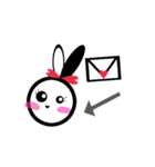 アモーレ_うさぎ（個別スタンプ：5）