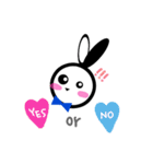 アモーレ_うさぎ（個別スタンプ：35）