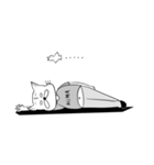 意識低い系ねこスタンプ（個別スタンプ：21）