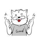 意識低い系ねこスタンプ（個別スタンプ：30）