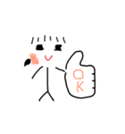 ボウ（棒）たんの日常（個別スタンプ：3）