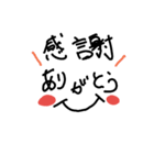 Face文字もじver,up（個別スタンプ：13）