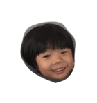 子どもの写真を使った3（個別スタンプ：2）
