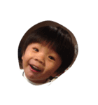 子どもの写真を使った3（個別スタンプ：3）