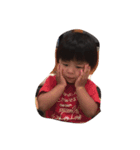 子どもの写真を使った3（個別スタンプ：8）